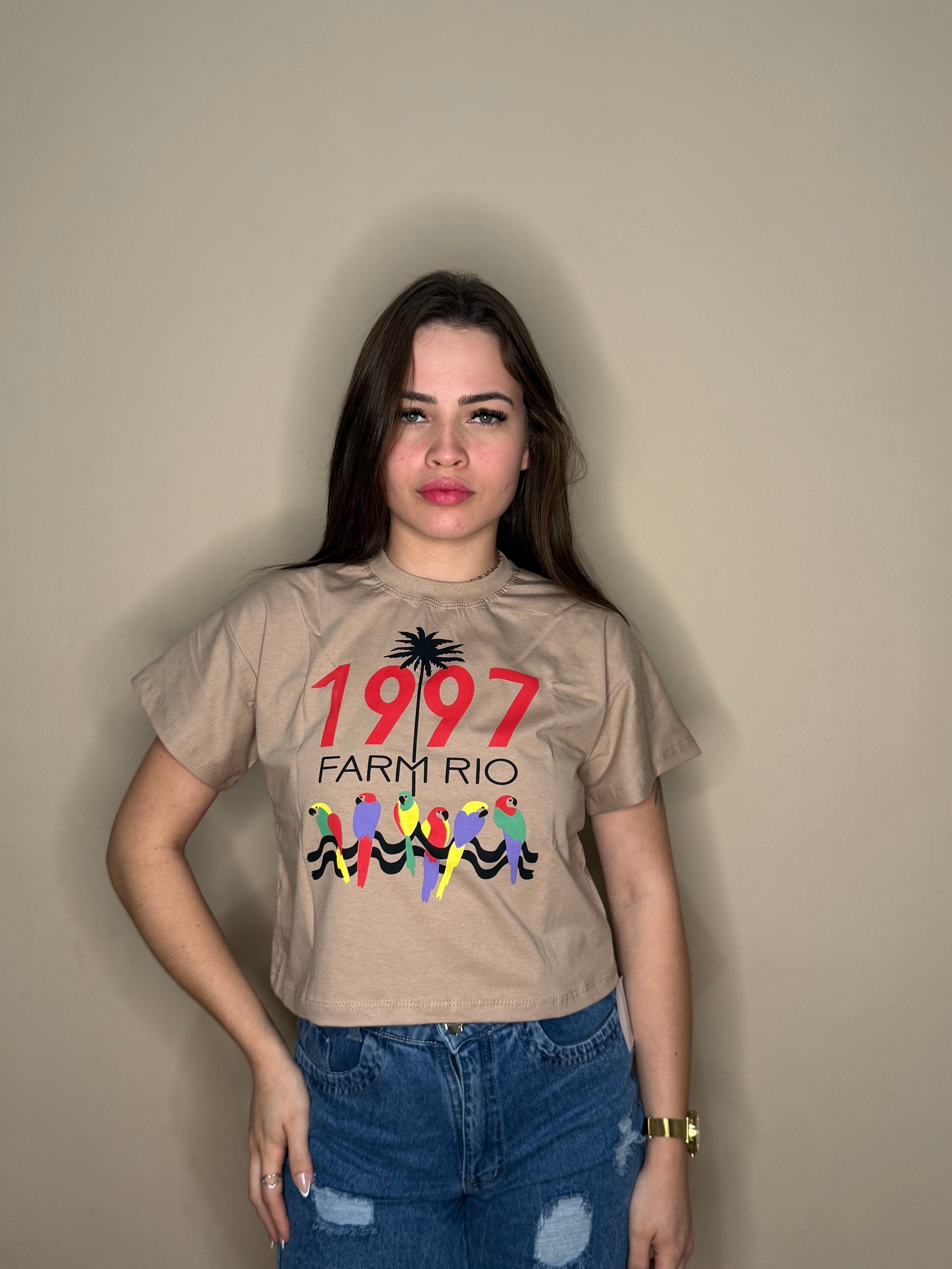 Cropped 100% Algodão