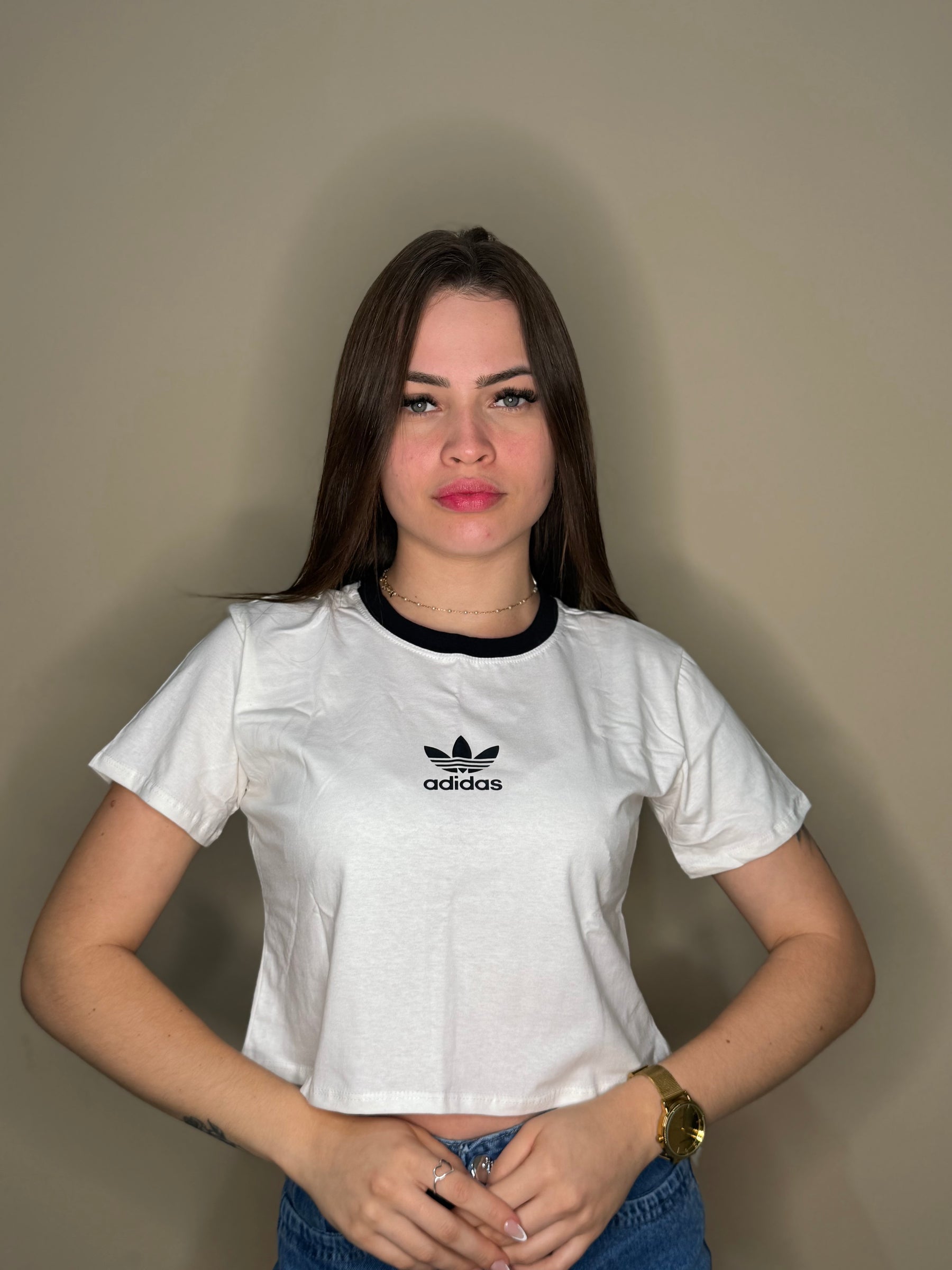 Cropped Básico Adidas