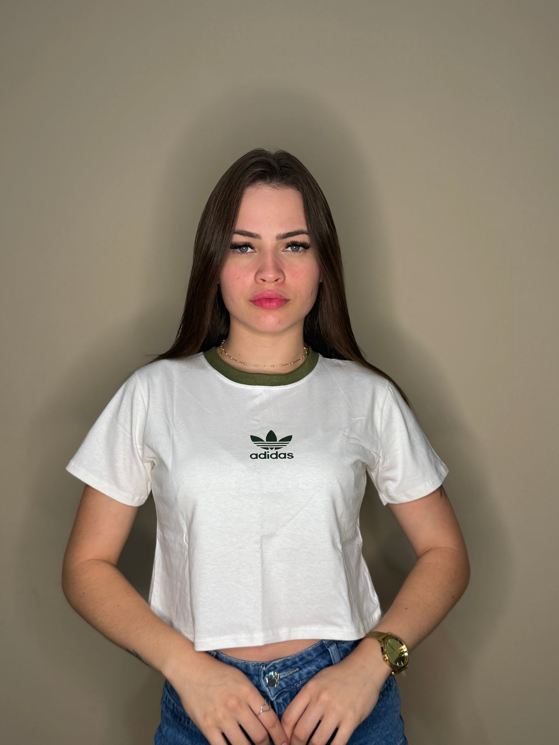 Cropped Básico Adidas