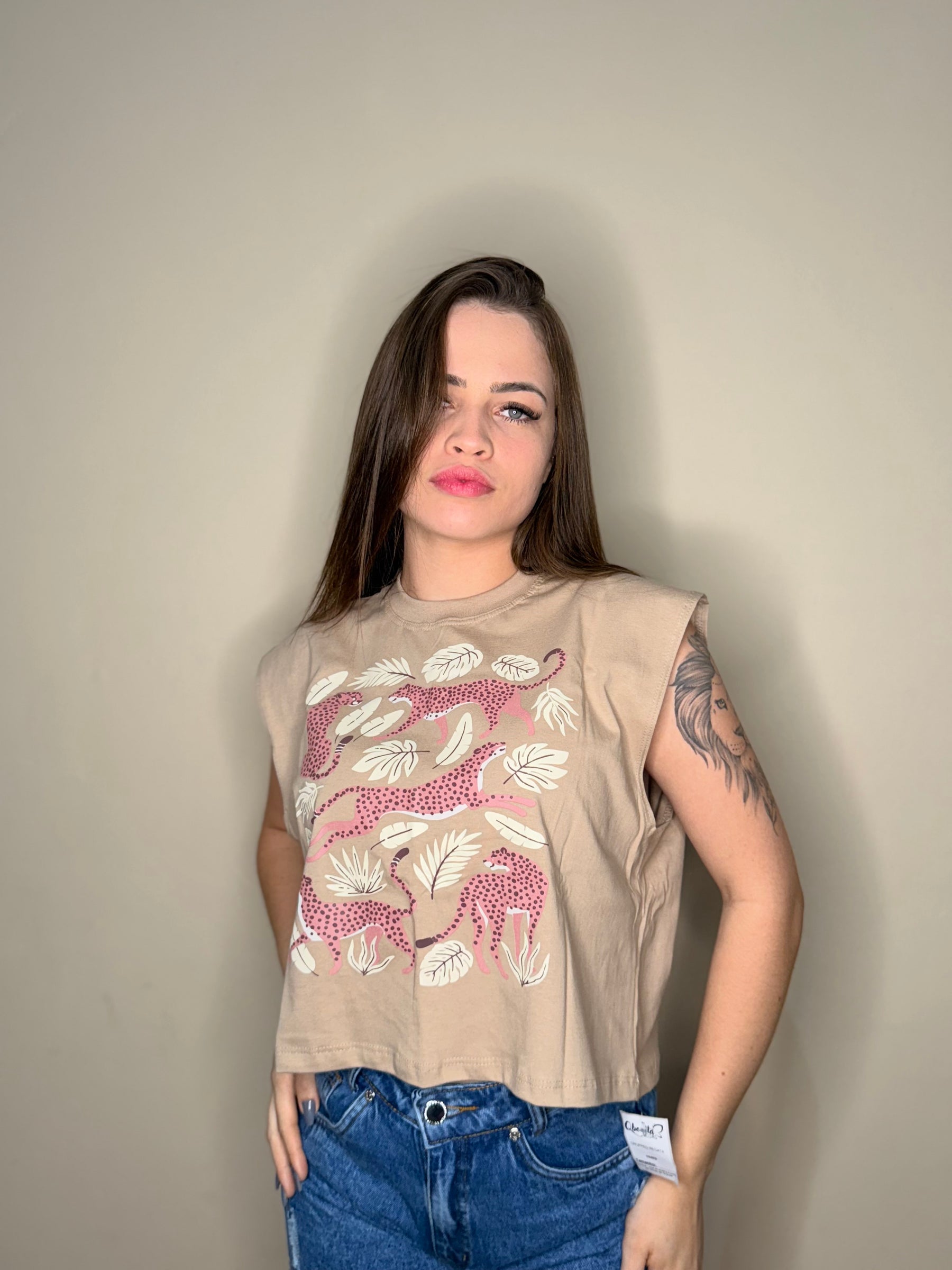 Cropped Regata 100% Algodão