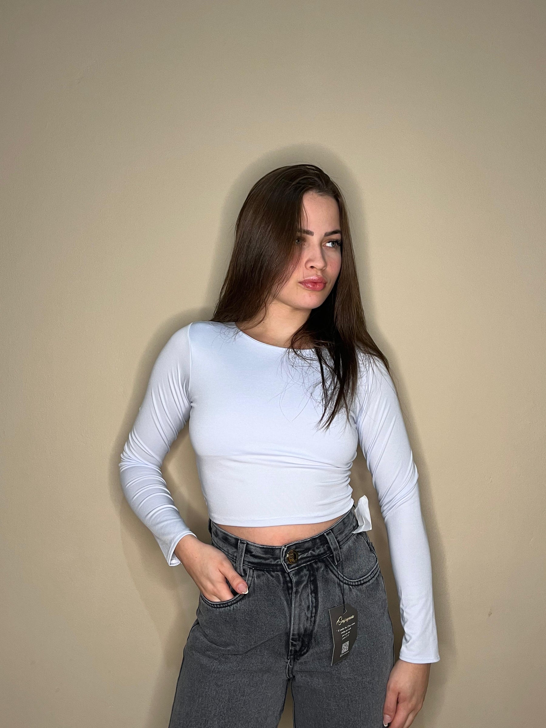 Cropped Manga Longa Suplex – Gola Redonda