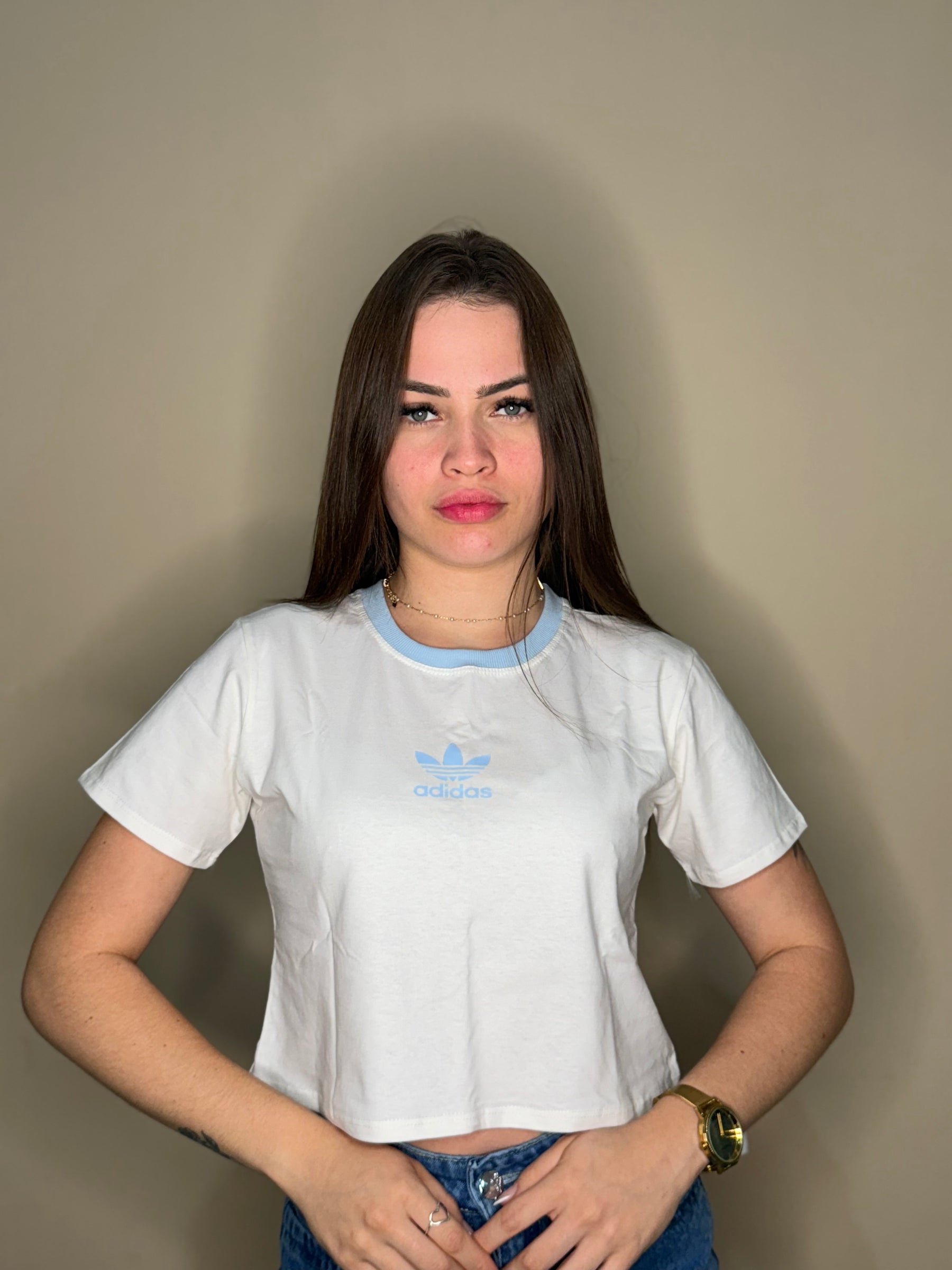 Cropped Básico Adidas