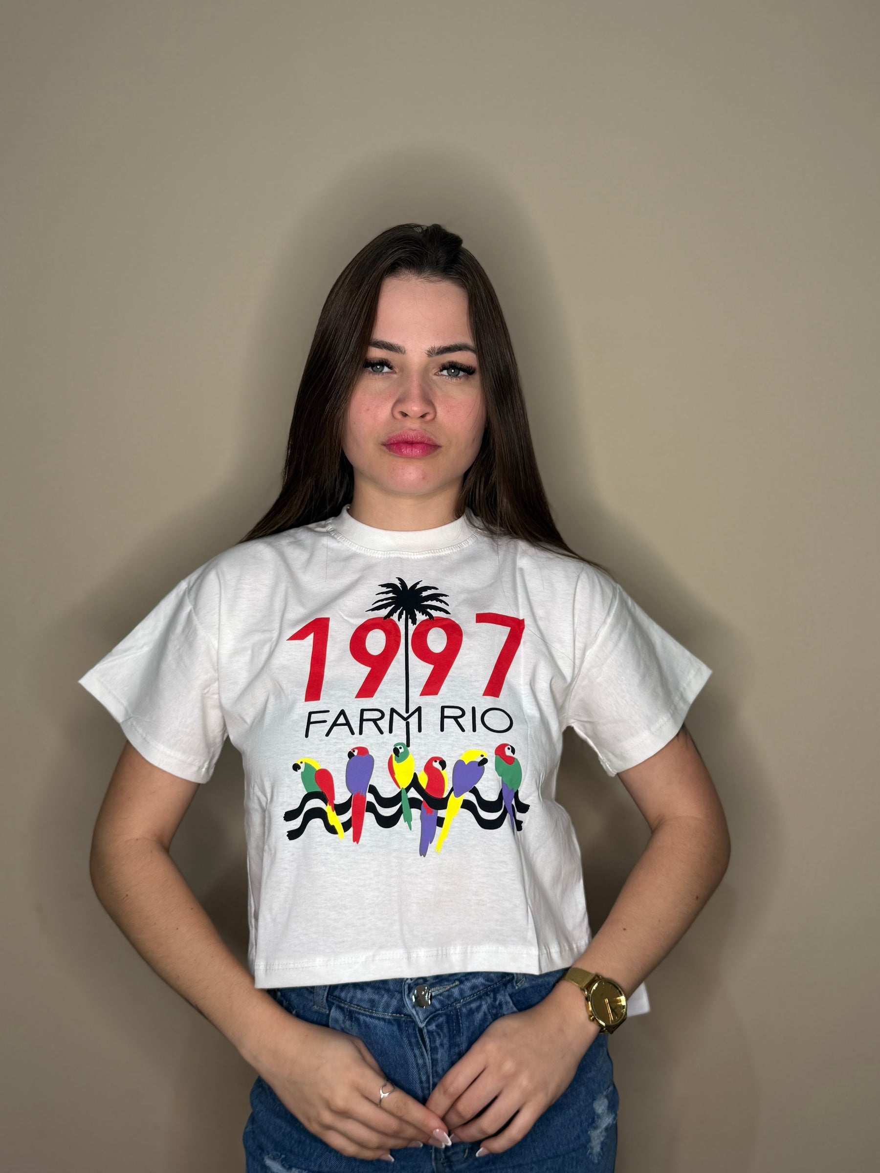 Cropped 100% Algodão