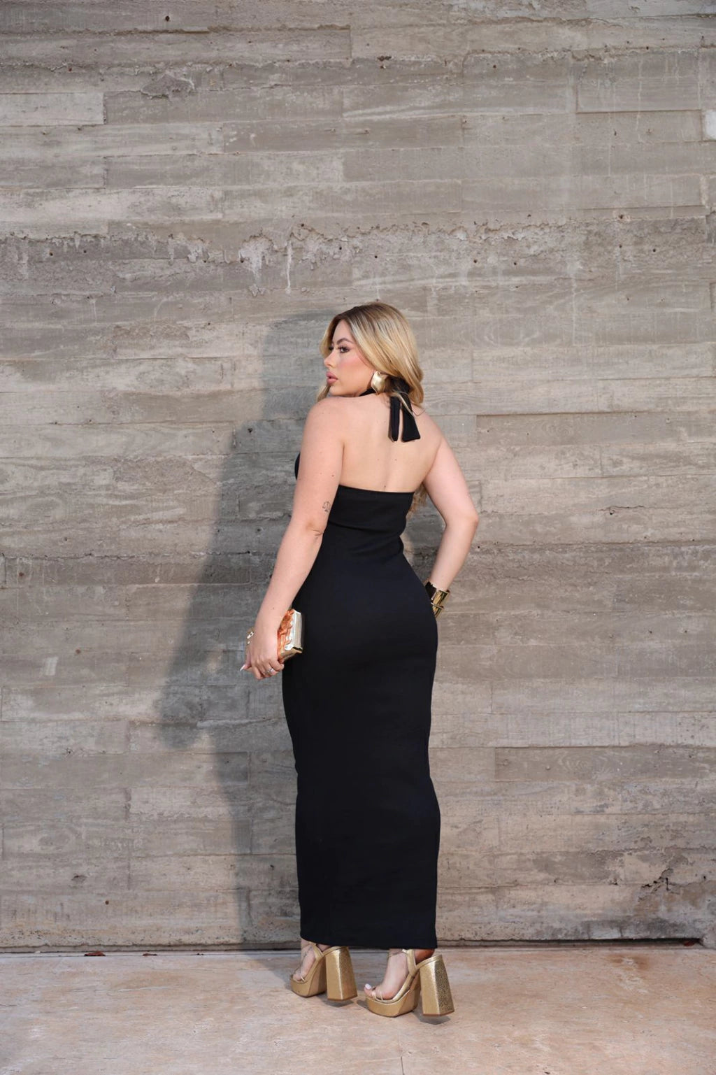 Vestido Longo Multi Amarrações