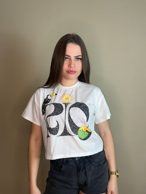 Cropped 100% Algodão