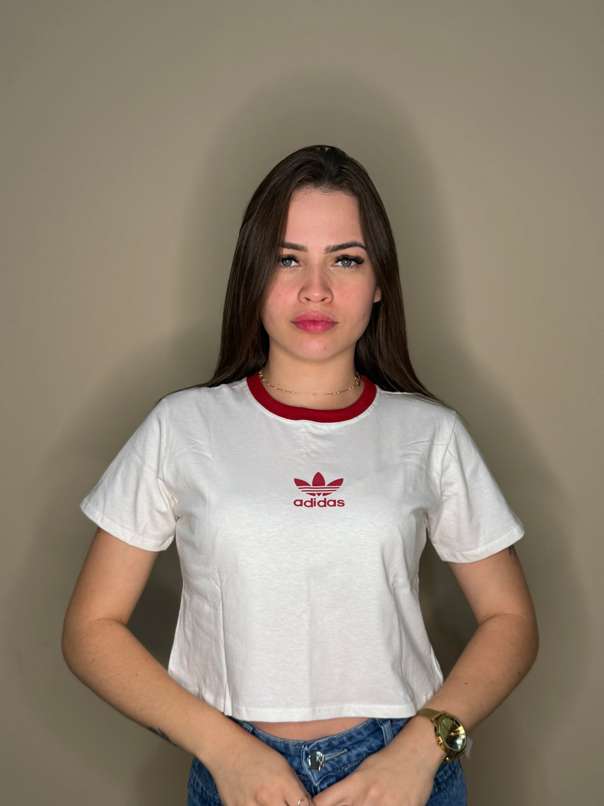 Cropped Básico Adidas