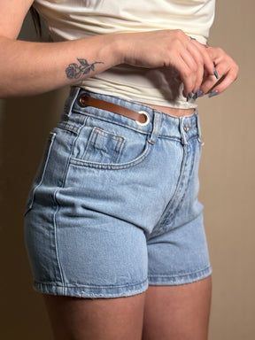 Short Jeans Cintura Alta