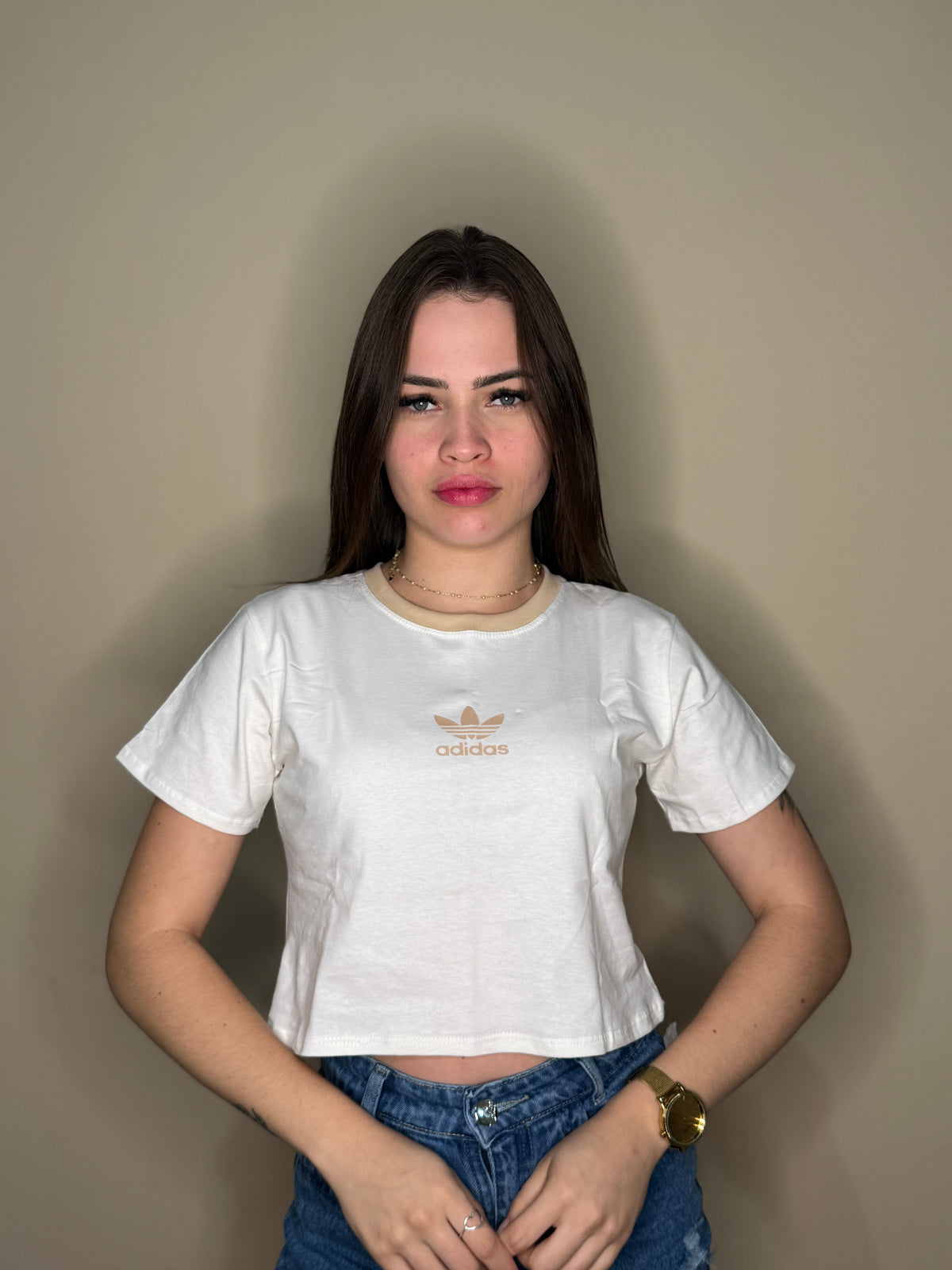 Cropped Básico Adidas