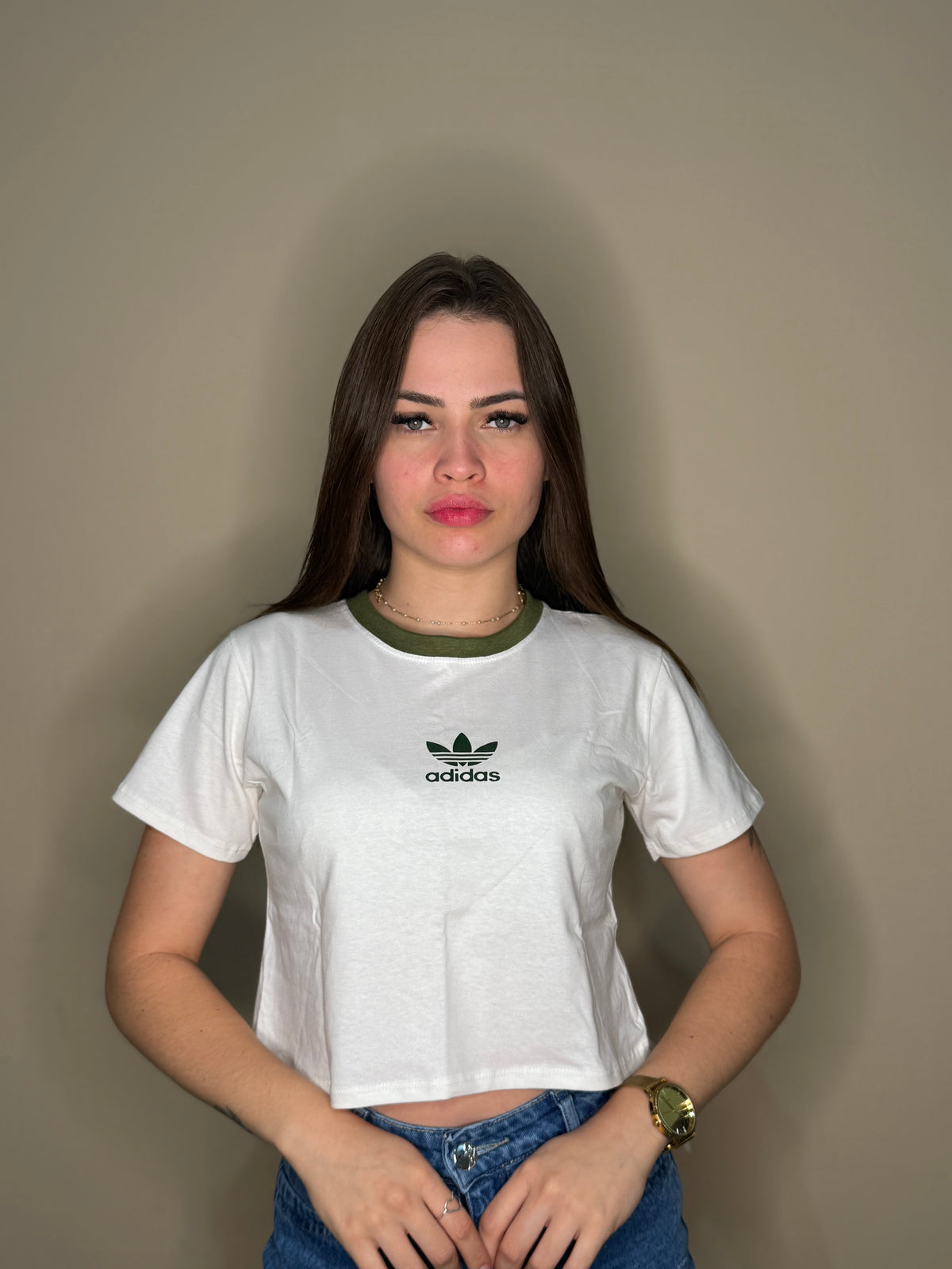Cropped Básico Adidas